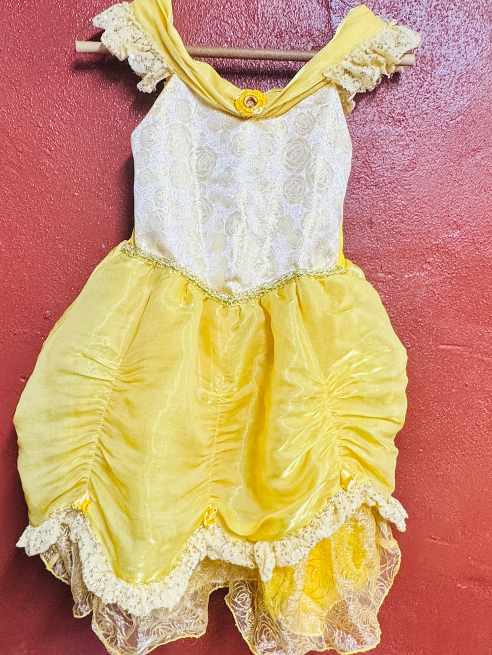 Disney park's official princess Belle Dress size small #dressup #costume #disney
